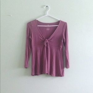 V-neck Blouse